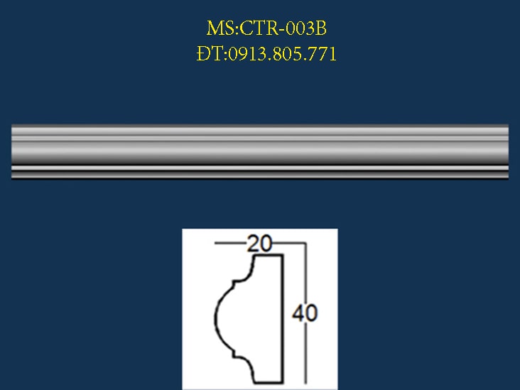 mua ban phao thach cao đuc san CTR003B